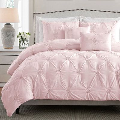 Wayfair pink comforter discount